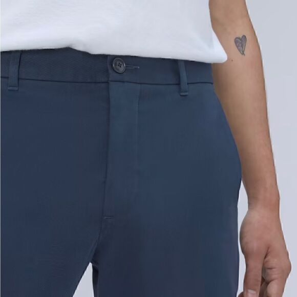 NWT Everlane The Performance Chino | Uniform Slim Fit Insignia Blue Size 31 X 34 - Picture 11 of 12